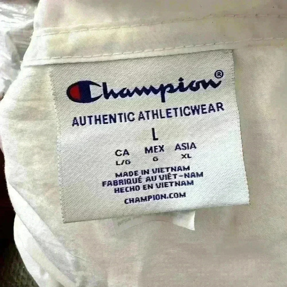 Champion White Rain Coat - Picture 3 of 3